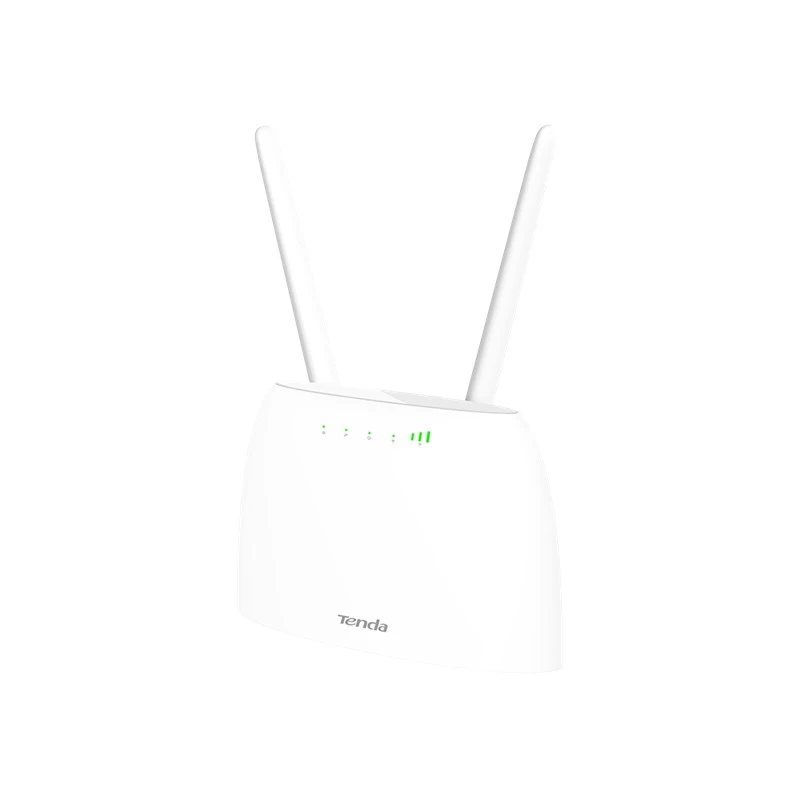 Tenda N300 belaidis maršrutizatorius su 4G LTE modemu (2,4 GHz, balta spalva)