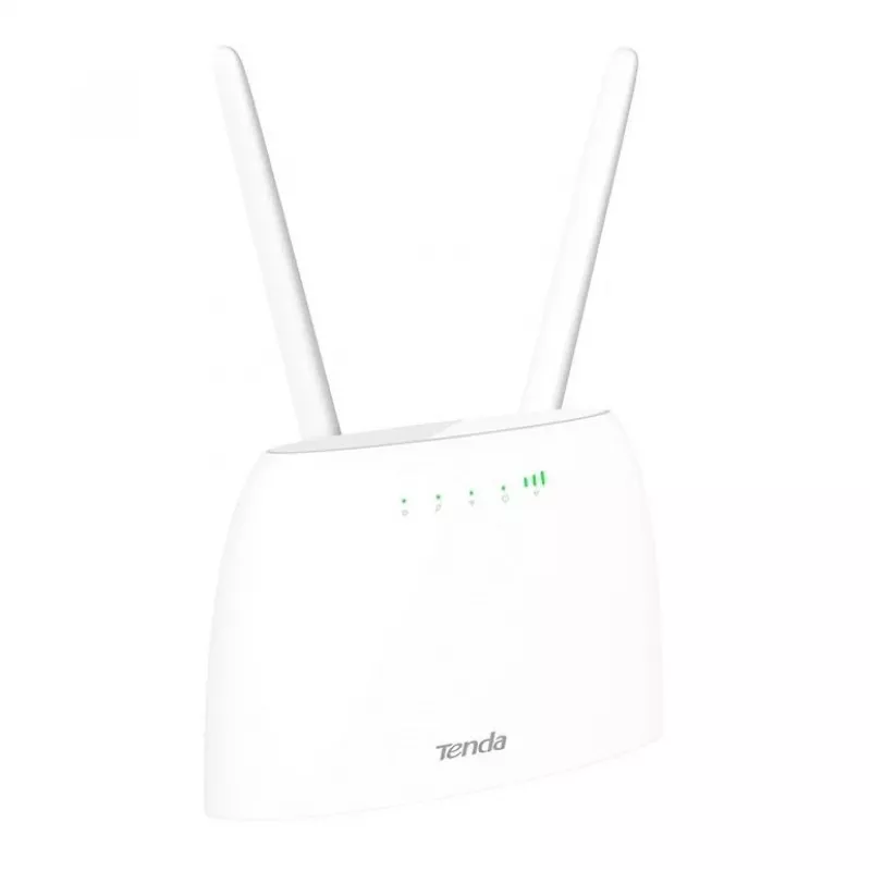 Tenda N300 belaidis maršrutizatorius su 4G LTE modemu (2,4 GHz, balta spalva)