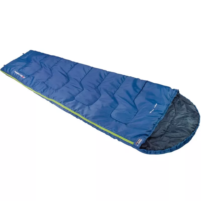 High Peak Easy Travel Semi-rectangular Sleeping Bag Blue 20090