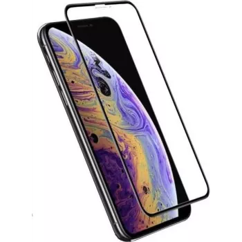 KAPSOLO Grūdinto stiklo apsauginė plėvelė, skirta Samsung Galaxy S21+ (3D išlenkta, pilnas padengimas, 9H kietumas, atspari įbrėžimams, atspari pirštų atspaudams) - KAP30396