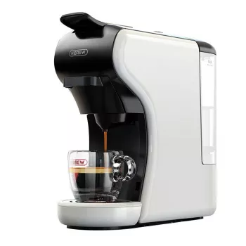 HiBREW H1A 4-in-1 kapsulinis kavos aparatas, baltas, 19 bar, 1450 W, 0,6 L