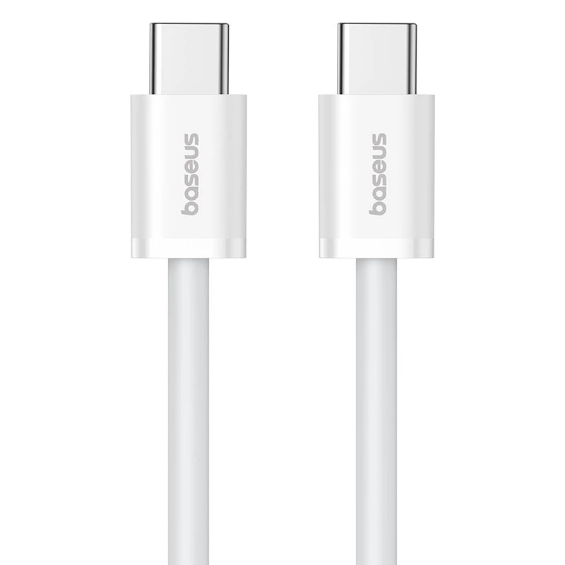 Baseus Superior USB C to USB C Data Cable 1 m 30 W White