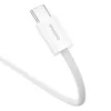 Baseus Superior USB C to USB C Data Cable 1 m 30 W White