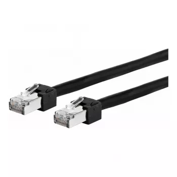 METZ CONNECT Ultraflex500 Cat.6 SFTP Patch Cable RJ-45 (M) to RJ-45 (M) 3,0m Black