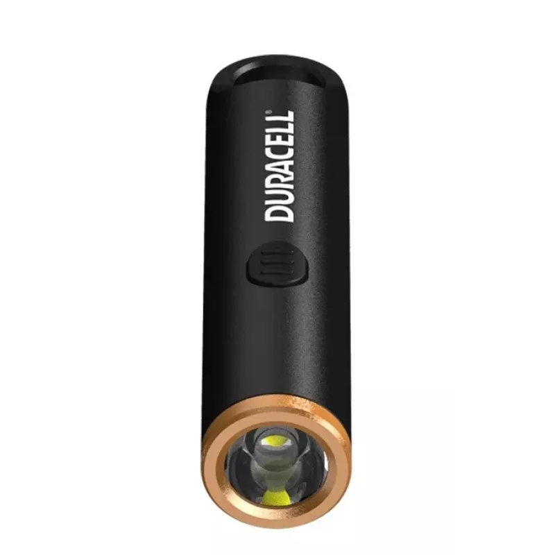 Duracell DK100R Raktų Pakabuko Žibintuvėlis 100 Lumenų, Įkraunamas, Juodas