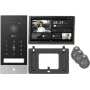 EZVIZ HP7 Pro 4K IP vaizdo domofono rinkinys su 7 colių jutikliniu monitoriumi, Wi-Fi 6, delno skaitytuvu, veido atpažinimu, RFID, IP65 lauko stotele