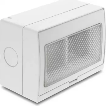 Delock Easy 45 paviršinio montavimo korpusas IP55, vandeniui atsparus, 4 prievadai (81624) | Kur.lt