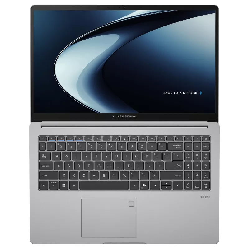 ASUS ExpertBook P1 PM1503CDA-S70262X nešiojamas kompiuteris, 15,6 colio Full HD IPS, AMD Ryzen 7 170, 16GB DDR5, 512GB SSD, Windows 11 Pro, vokiška QWERTZ klaviatūra