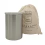 Airscape® Stainless Steel Aroma Canister Medium, Brushed Silver