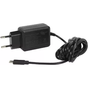 ALLNET ALL-PSU-5V3AUSB-C atsarginis maitinimo adapteris 5V/3A su USB-C 2m laidu, vidaus naudojimui, juodas