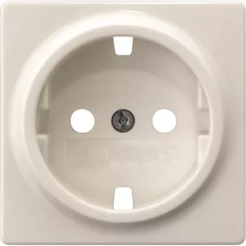 Siemens 5UH1044 Kištukinio lizdo dangtelis be įdėklo 55x55mm Titanium White (DELTA miro)