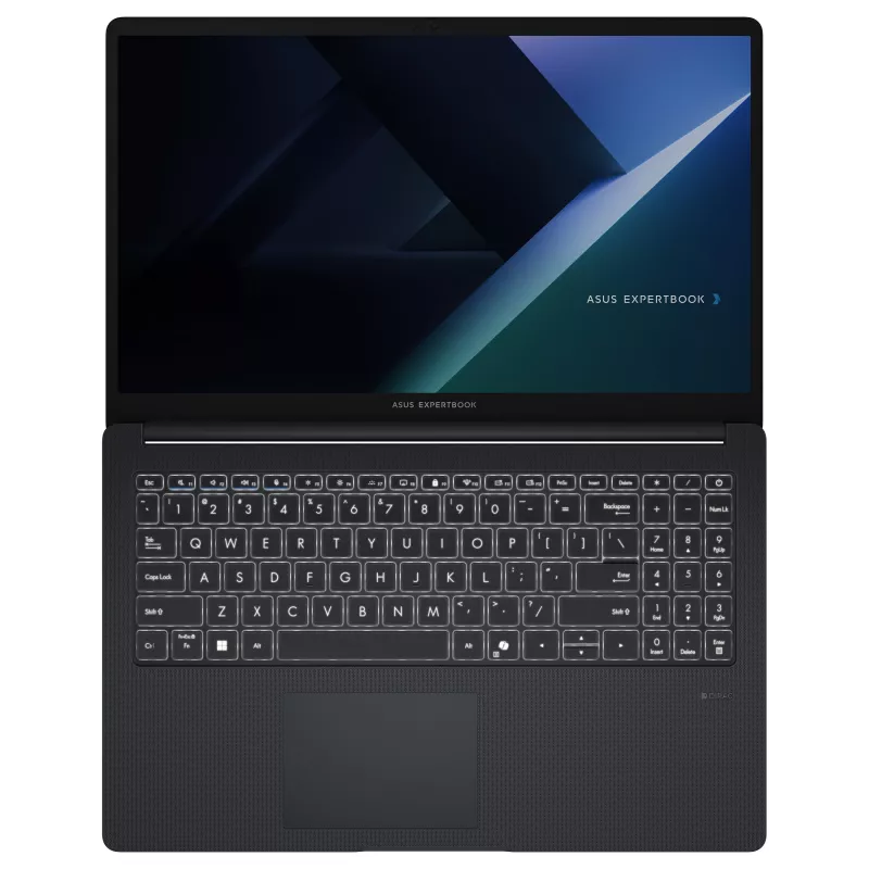 ASUS ExpertBook B1 B1503CVA-S79180 15,6 inch Full HD IPS nešiojamas kompiuteris, Intel Core 7 150U, 16GB DDR5, 256GB SSD, FreeDOS, vokiška klaviatūra, Star Black