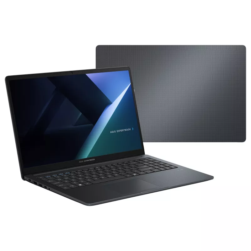 ASUS ExpertBook B1 B1503CVA-S79180 15,6 inch Full HD IPS nešiojamas kompiuteris, Intel Core 7 150U, 16GB DDR5, 256GB SSD, FreeDOS, vokiška klaviatūra, Star Black