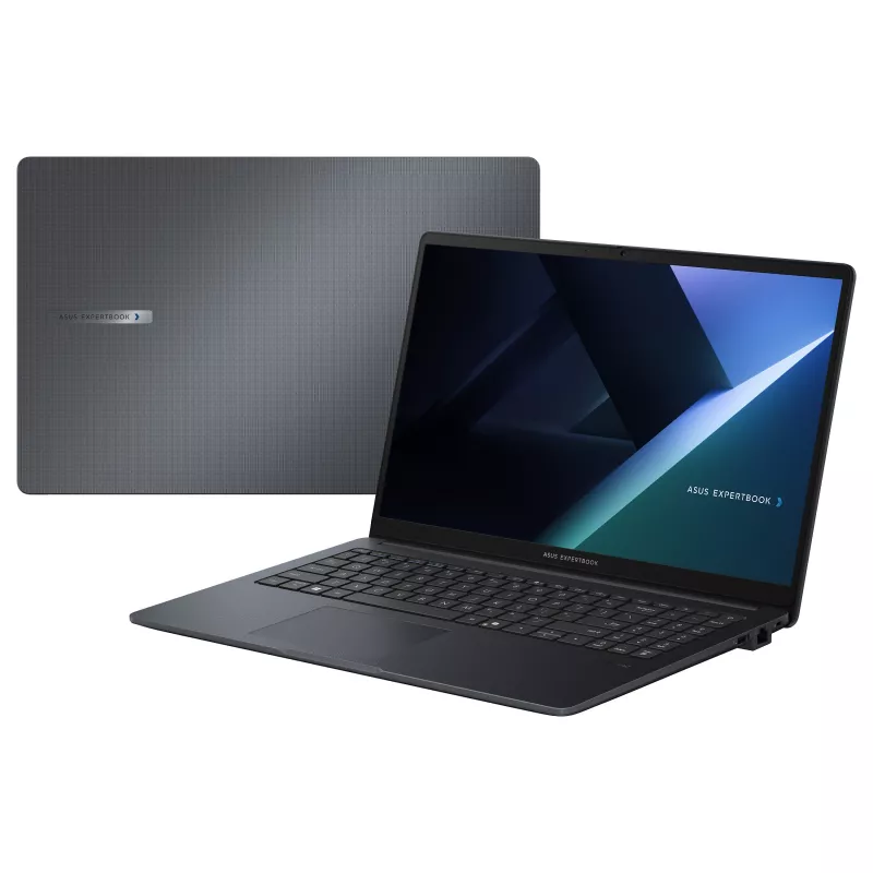 ASUS ExpertBook B1 B1503CVA-S79180 15,6 inch Full HD IPS nešiojamas kompiuteris, Intel Core 7 150U, 16GB DDR5, 256GB SSD, FreeDOS, vokiška klaviatūra, Star Black