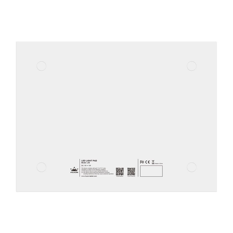 Huion L4S apšviesta LED piešimo lenta A4