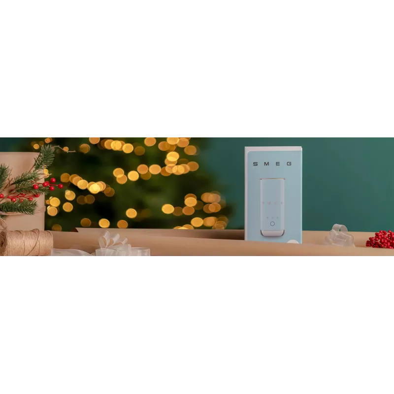 Smeg MFF02PBEU Pieno putotojas, 3 funkcijos, nelimpanti danga, 500 W, pastelinė mėlyna