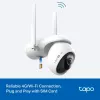 TP-LINK Tapo C665G Rinkinys: Lauko IP Kamera ir Saulės Baterija 4K 8MP Wi-Fi LTE