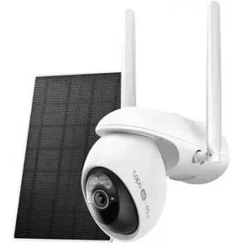 TP-LINK Tapo C665G Rinkinys: Lauko IP Kamera ir Saulės Baterija 4K 8MP Wi-Fi LTE
