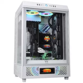 Thermaltake LCD Panel Kit Snow White, skirta The Tower 500