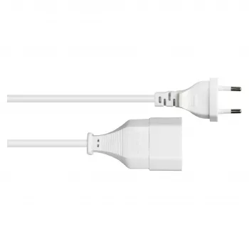 Good Connections Euro prailginimo laidas baltas 5m