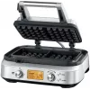 Sage SWM620BSS4EEU1 Smart Waffle Pro belgiškų vaflių keptuvė, 1000W, šlifuotas nerūdijantis plienas
