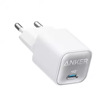“Anker 30W GaN Charger PD 3.0 USB-C White (A2698G21)”