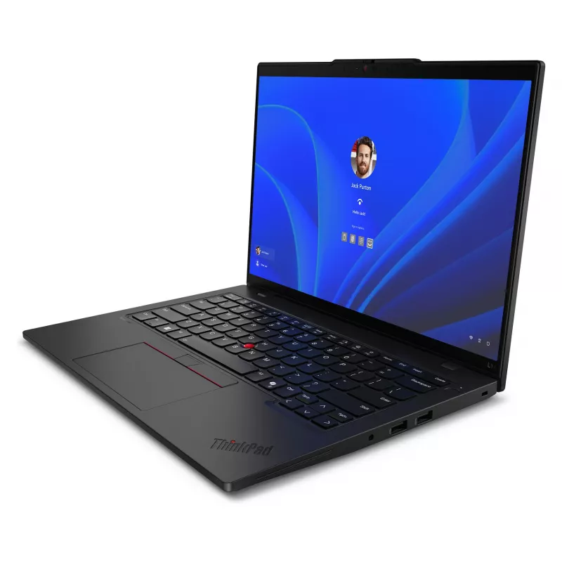 Nešiojamas kompiuteris Lenovo ThinkPad L14 G5 Intel Core Ultra 5 125U 16GB RAM 256GB SSD 14 inch WUXGA IPS Windows 11 Pro Thunder Black