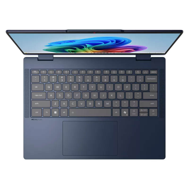 Lenovo IdeaPad 5 2-in-1 14IPH11 Copilot+ PC 83UG002BGE 2-in-1 nešiojamas kompiuteris, 14 colių WUXGA IPS jutiklinis, Intel Core Ultra 7 355, 16GB DDR5, 512GB SSD, Windows 11 Home, vokiška klaviatūra