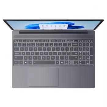 Nešiojamas kompiuteris Lenovo IdeaPad Slim 3 15ARP10, AMD Ryzen 7 7730U, 16GB RAM, 1TB SSD, 15.6 colio Full HD IPS, Windows 11 Home, Arctic Grey, Vokiška klaviatūra