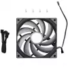 TRYX ROTA PRO 140 mm ventiliatorius, juodas