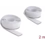 Delock lipnusis kabliukų ir kilpų diržas 2 m x 20 mm baltas (19067)
