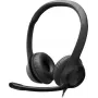 Logitech H390 USB ausinės su triukšmo slopinimo mikrofonu, laidinės, juodos