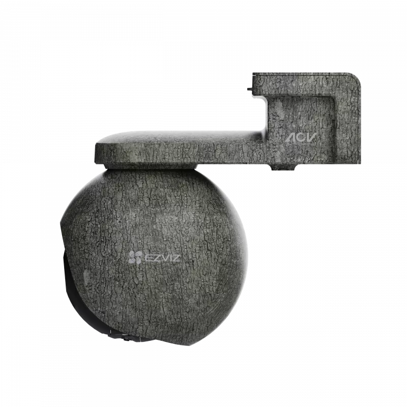 EZVIZ CS-EB8/SP Ranger baterijomis maitinamas lauko PT kamerų rinkinys su saulės baterija (4G/LTE, WiFi 2,4 GHz, 4K, 8 MP, 4 mm, IP65)