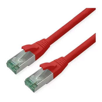 ROLINE RM Patch Cable Cat.6A S/FTP (PiMF), Red, 3 m