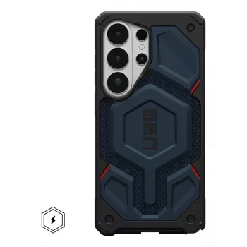 URBAN ARMOR GEAR UAG Monarch Pro Dėklas su Magnetiniu Moduliu, Samsung Galaxy S26 Ultra (Kevlar Mallard Blue)