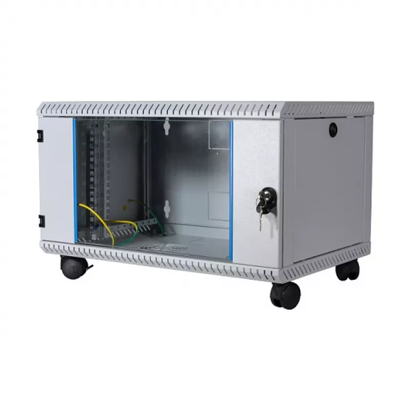 EFB Elektronik 19 inch sieninis stovas 21U, fiksuotas, 1-dalis, RAL7035, gylis 600 mm