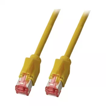 EFB-Elektronik RJ45 Patch Cable Cat.5e S/UTP PUR TM21 Drag Chain Compatible Yellow 1,5m