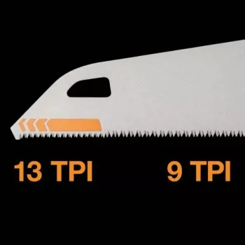 Fiskars rankinis pjūklas 550mm PowerTooth 9TPI