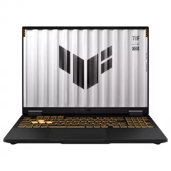 ASUS TUF Gaming F16 FX608JMI-TU290W 16 inch WUXGA 165Hz nešiojamas kompiuteris, Intel Core i7-14650HX, 16GB DDR5, 1TB SSD, NVIDIA GeForce RTX 5060, Windows 11 Home, vokiška QWERTZ klaviatūra, Mecha Gray