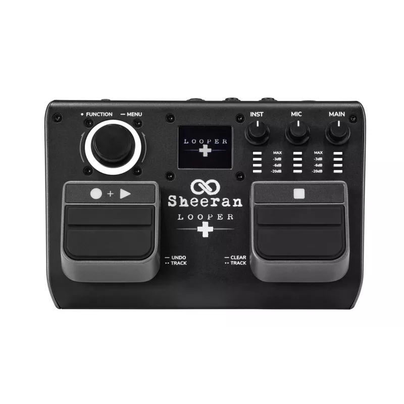 Sheeran Looper+ by HeadRush – kilpų įrašymo procesorius su vokalo efektų bloku