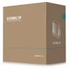 DeepCool CG380U Mid-Tower Case, Tempered Glass, 3x 120mm ARGB Fans, Black
