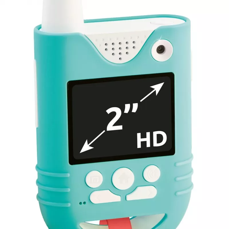 Canal Toys Video Walkie-Talkies (INF042) – 2 vnt., 1,8 inch spalvotas LCD ekranas, iki 200 m nuotolis, dvipusis garsas ir vaizdas, vaikams nuo 5 m.