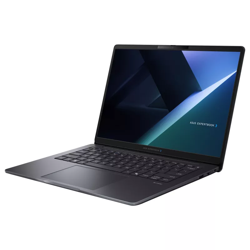 ASUS ExpertBook BM3406CHA-LY0063X nešiojamas kompiuteris, 14 colių WUXGA IPS, AMD Ryzen 5 220, 16GB DDR5, 512GB SSD, Windows 11 Pro, vokiška QWERTZ klaviatūra