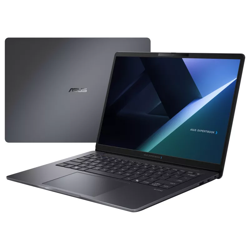 ASUS ExpertBook BM3406CHA-LY0063X nešiojamas kompiuteris, 14 colių WUXGA IPS, AMD Ryzen 5 220, 16GB DDR5, 512GB SSD, Windows 11 Pro, vokiška QWERTZ klaviatūra