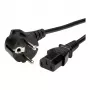 Synergy 21 maitinimo laidas 230V CEE 7/7 Schuko kištukas – IEC-C13 lizdas 1m juodas