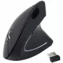 Equip 245110 Vertikali ergonominė belaidė pelė – dešinei rankai – 2,4 GHz – USB imtuvas – juoda