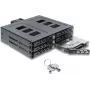 Delock 5,25 inch keitimo rėmelis 6 x 2,5 inch SATA arba SAS HDD / SSD su spyna