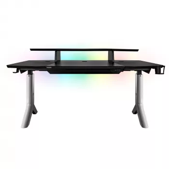 Thermaltake ARGENT P900 Smart Gaming Desk - L-Shape - Electric Height Adjustment - Black