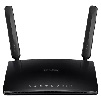TP-Link TL-MR6400 300 Mbps Wireless N 4G LTE maršrutizatorius, vienos juostos 2,4 GHz, Fast Ethernet, juodas