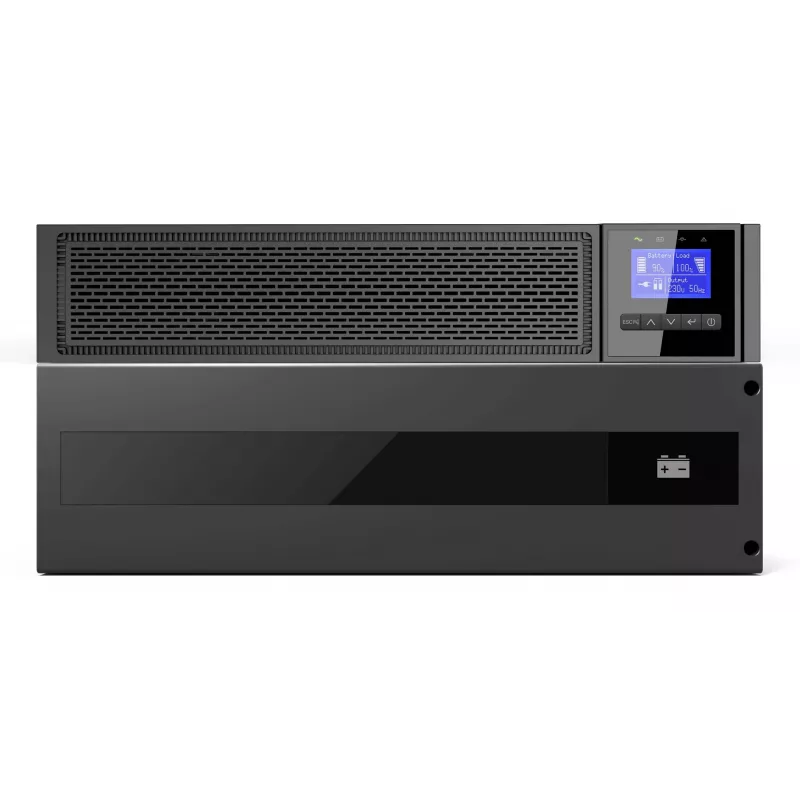LevelOne USV Online IOT 6KVA/6000W VOLTA Black